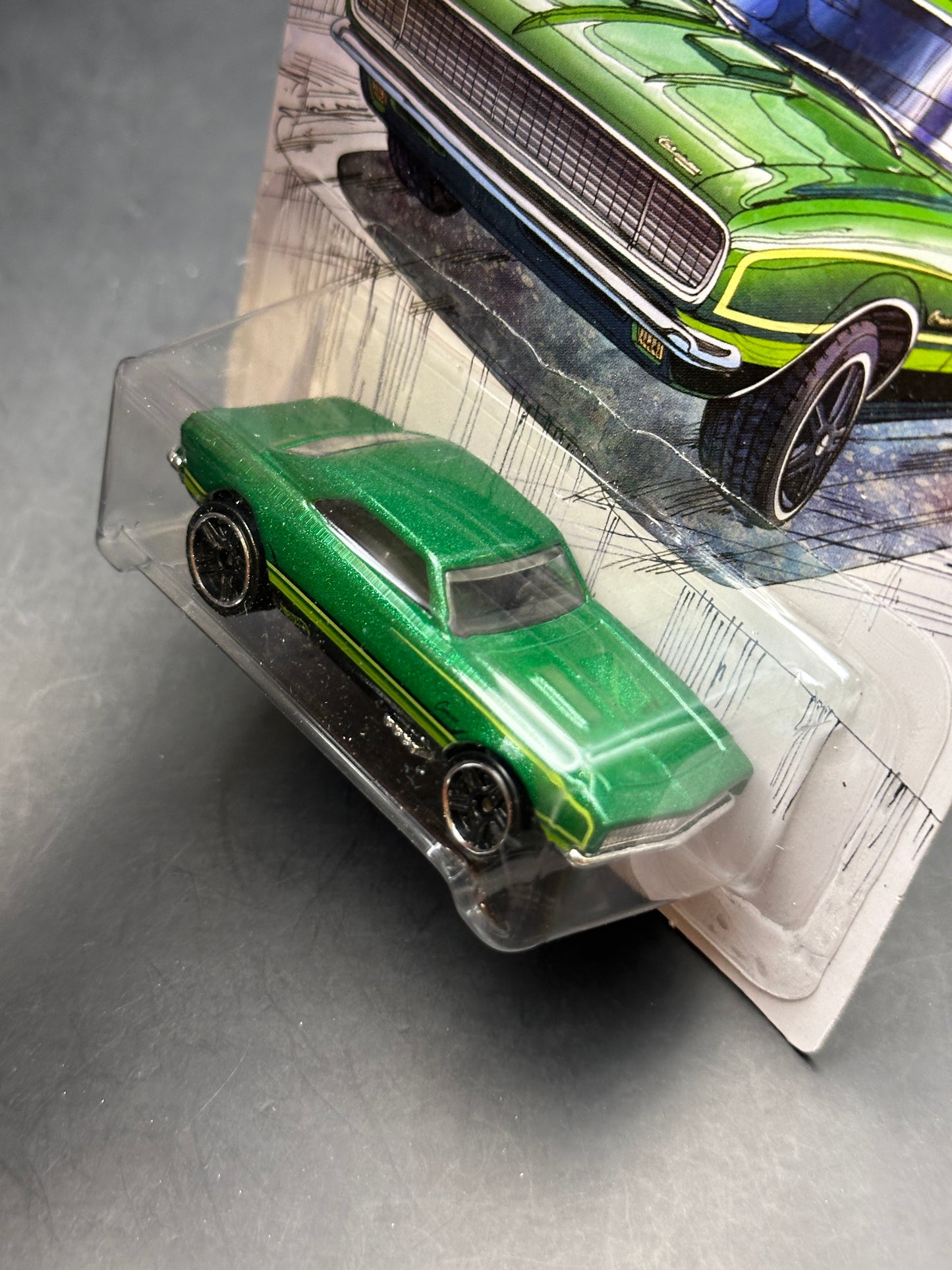 HOT WHEELS - 67 CAMARO (2018) - DETROIT MUSCLE SERIES 1/6
