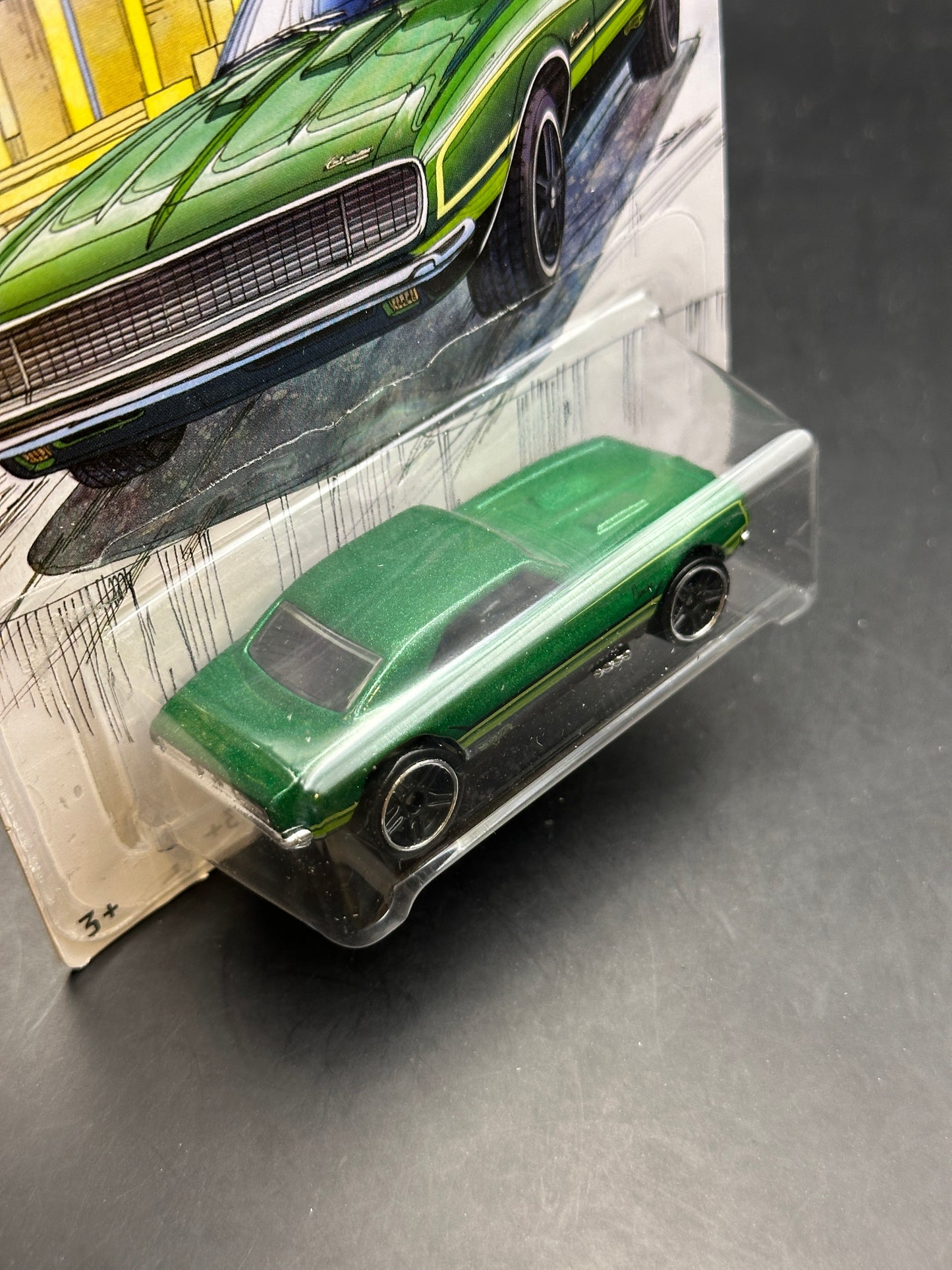 HOT WHEELS - 67 CAMARO (2018) - DETROIT MUSCLE SERIES 1/6