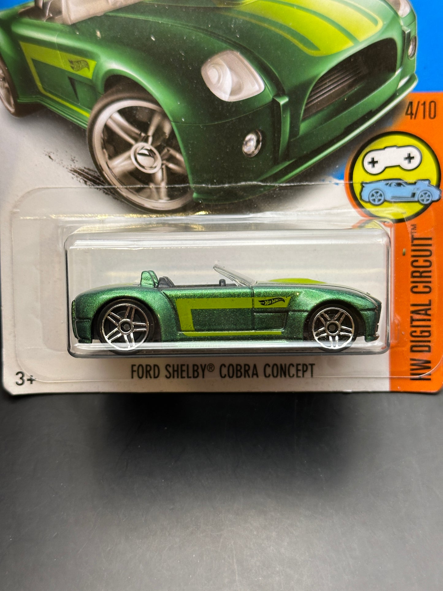 HOT WHEELS - FORD SHELBY COBRA CONCEPT (2016) - HW DIGITAL CIRCUIT 4/10