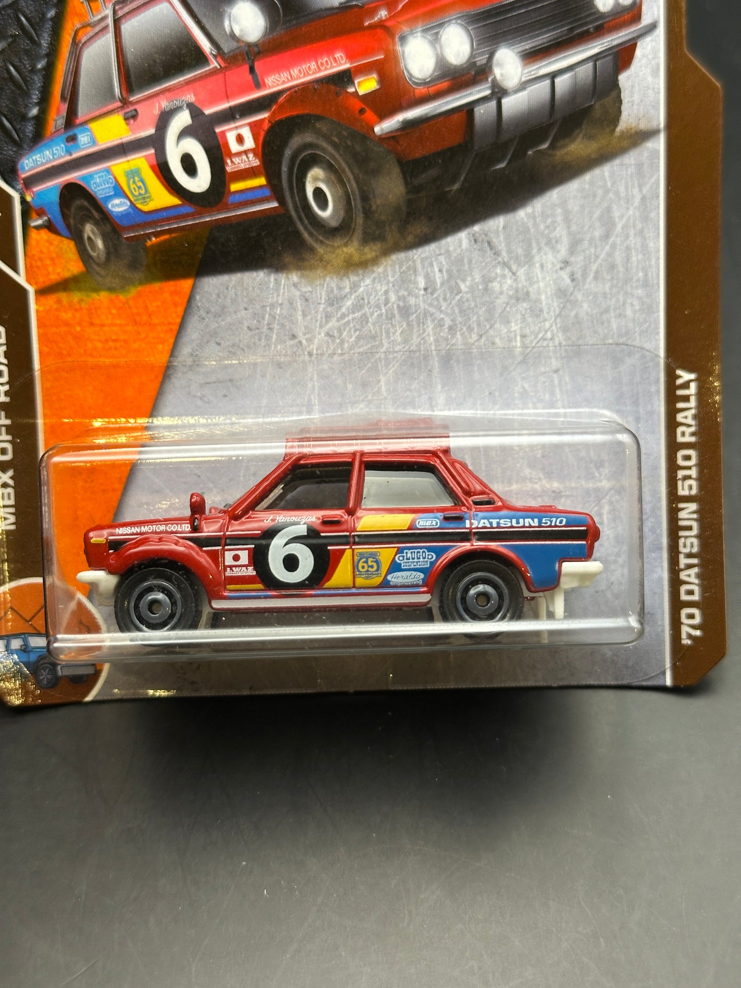 MATCHBOX - 70 DATSUN 510 RALLY - 108/125 - DIECAST
