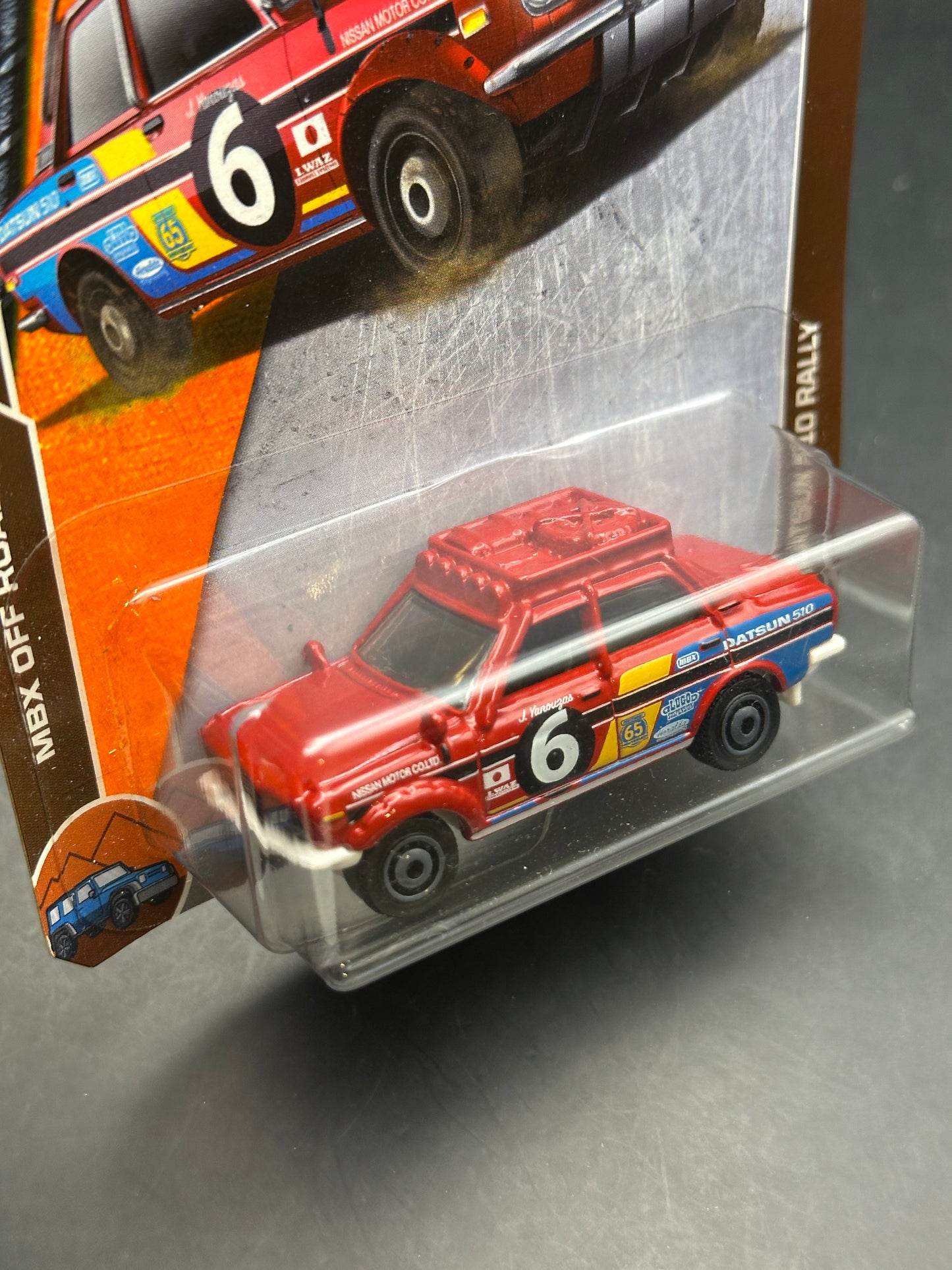 MATCHBOX - 70 DATSUN 510 RALLY - 108/125 - DIECAST