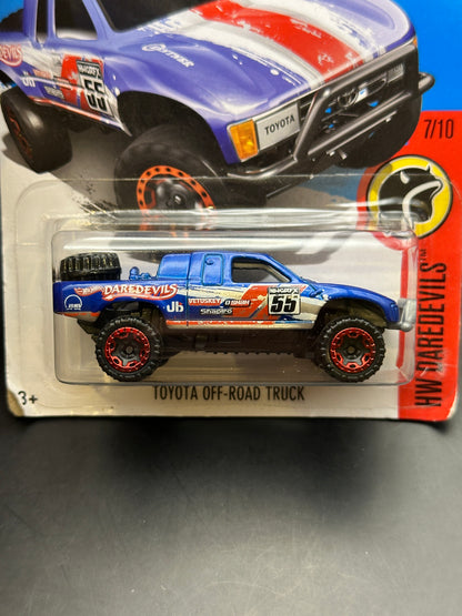HOT WHEELS - TOYOTA OFF ROAD TRUCK (2016) - HW DAREDEVILS 7/10