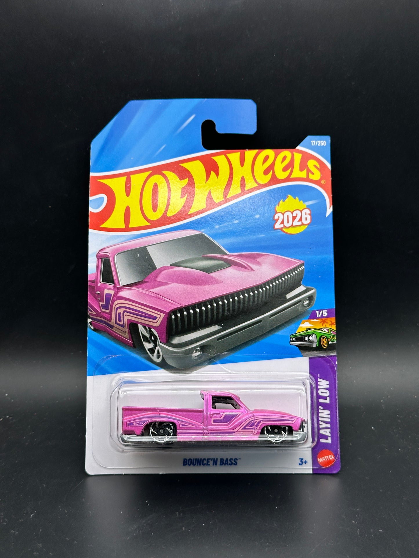 HOT WHEELS - BOUNCE’N BASS (2026) - HW LAYIN LOW 1/5