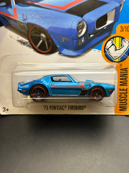 HOT WHEELS - 73 PONTIAC FIREBIRD (2016) - HW MUSCLE MANIA 3/10