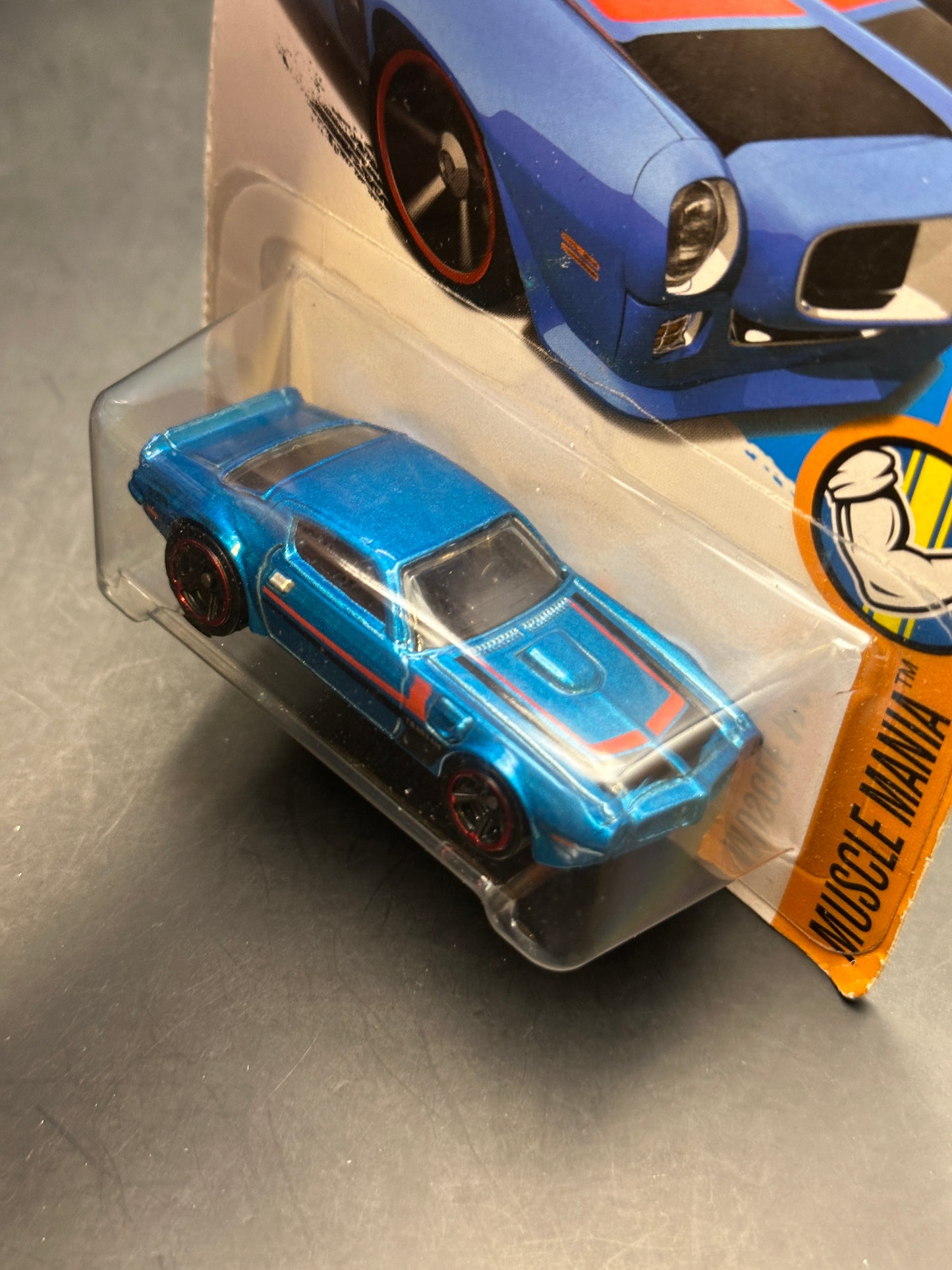 HOT WHEELS - 73 PONTIAC FIREBIRD (2016) - HW MUSCLE MANIA 3/10