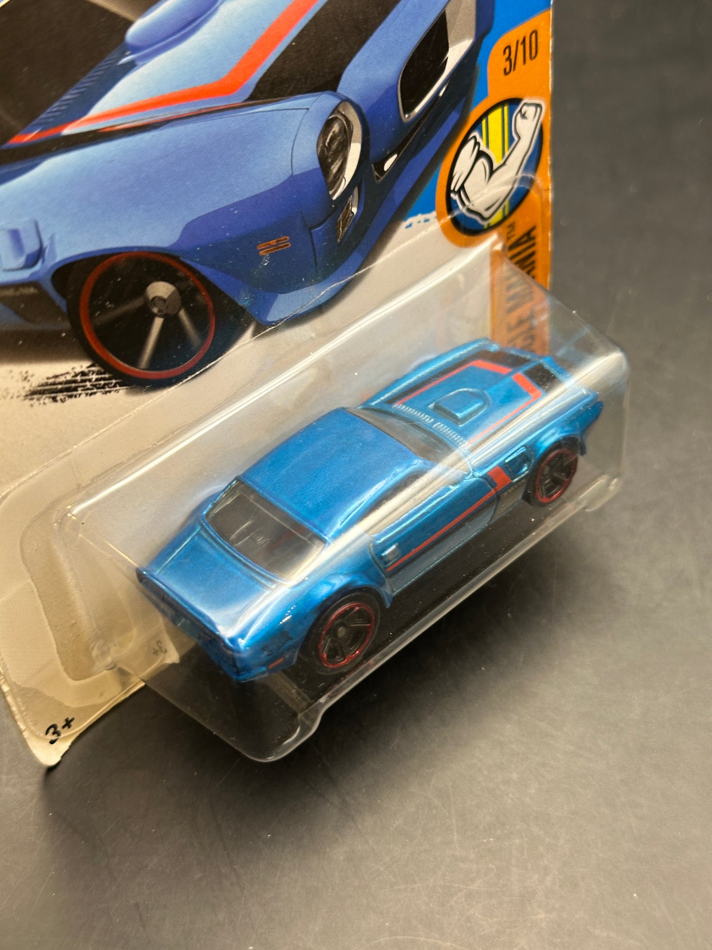 HOT WHEELS - 73 PONTIAC FIREBIRD (2016) - HW MUSCLE MANIA 3/10