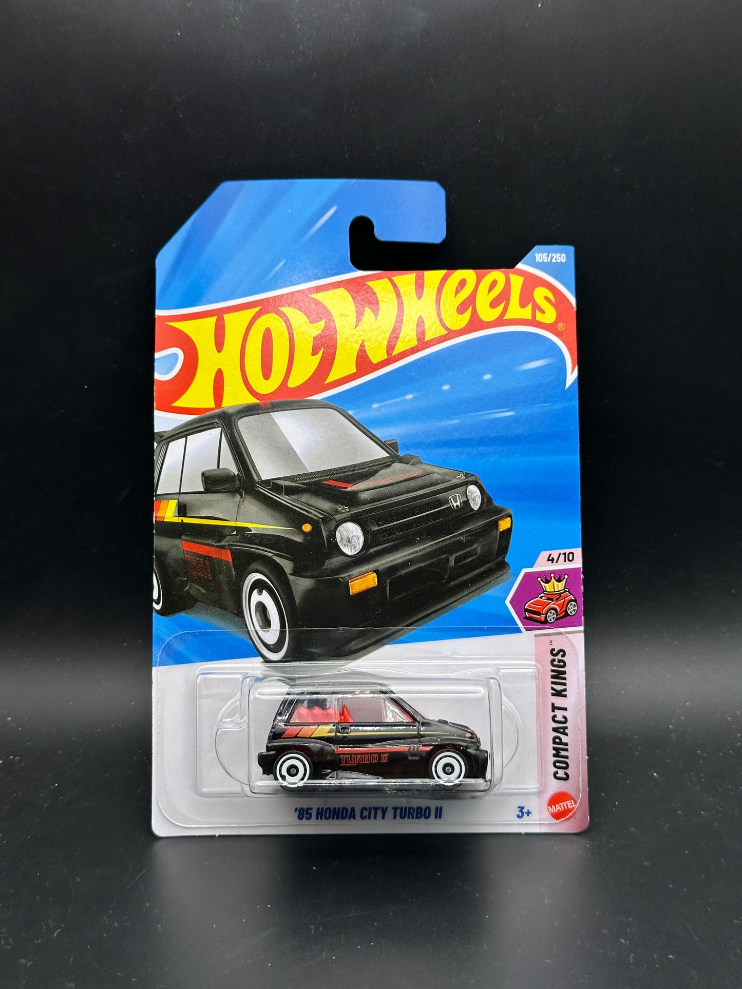 HOT WHEELS - 85 HONDA CITY TURBO II (2026) - HW COMPACT KINGS 4/10