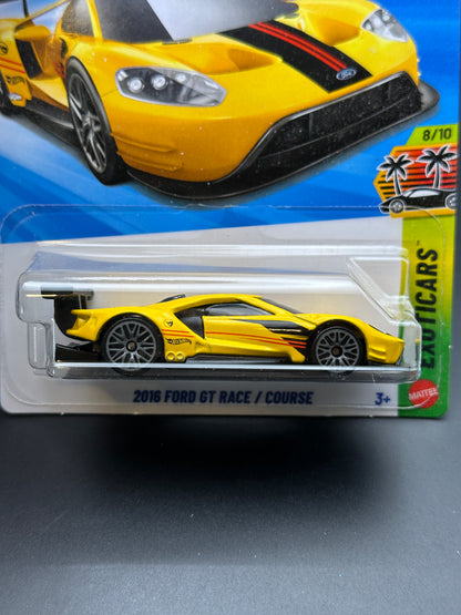 HOT WHEELS - 2016 FORD GT RACE / COURSE (2026) - TREASURE HUNT - HW EXOTICARS 8/10