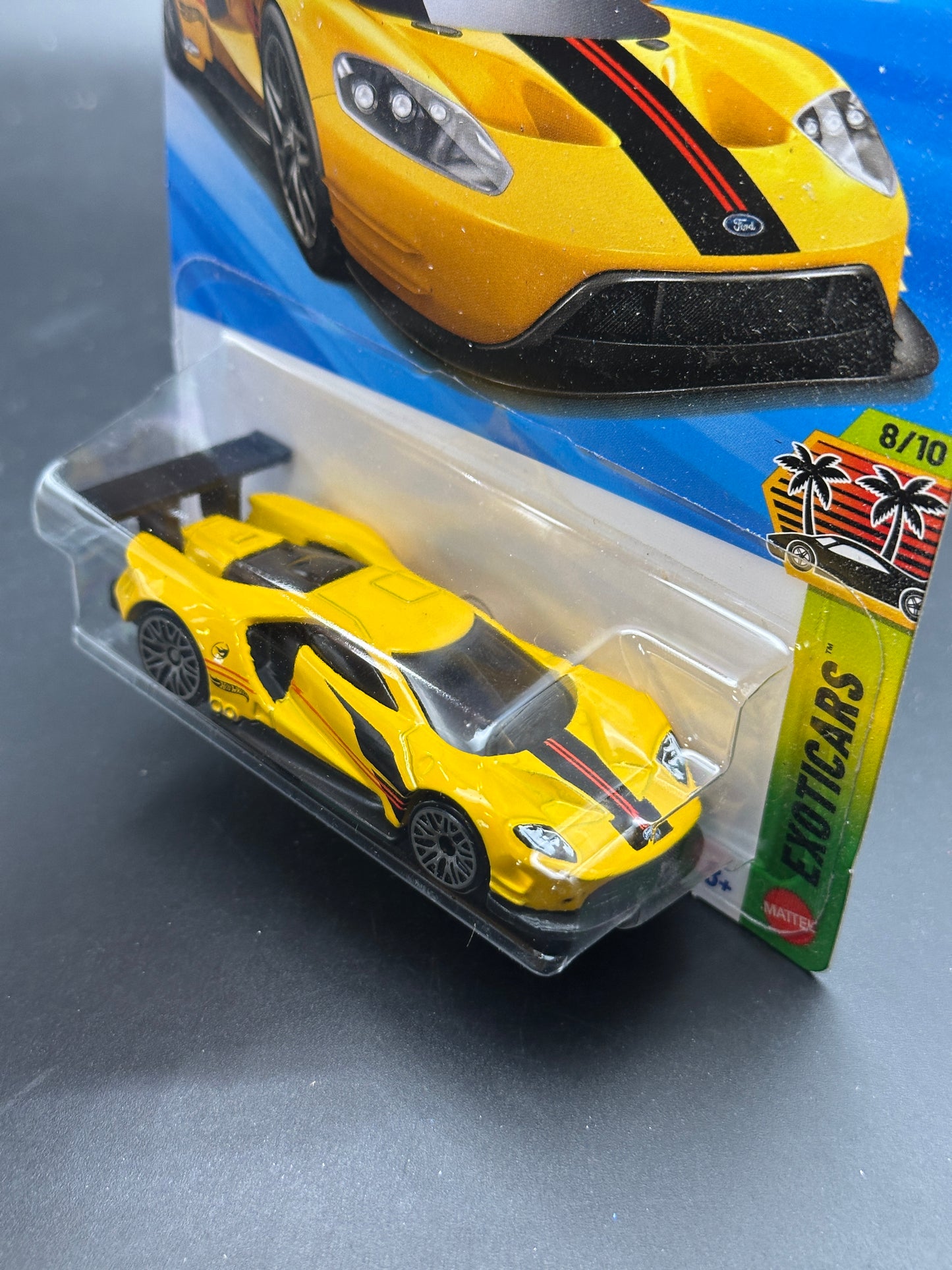 HOT WHEELS - 2016 FORD GT RACE / COURSE (2026) - TREASURE HUNT - HW EXOTICARS 8/10