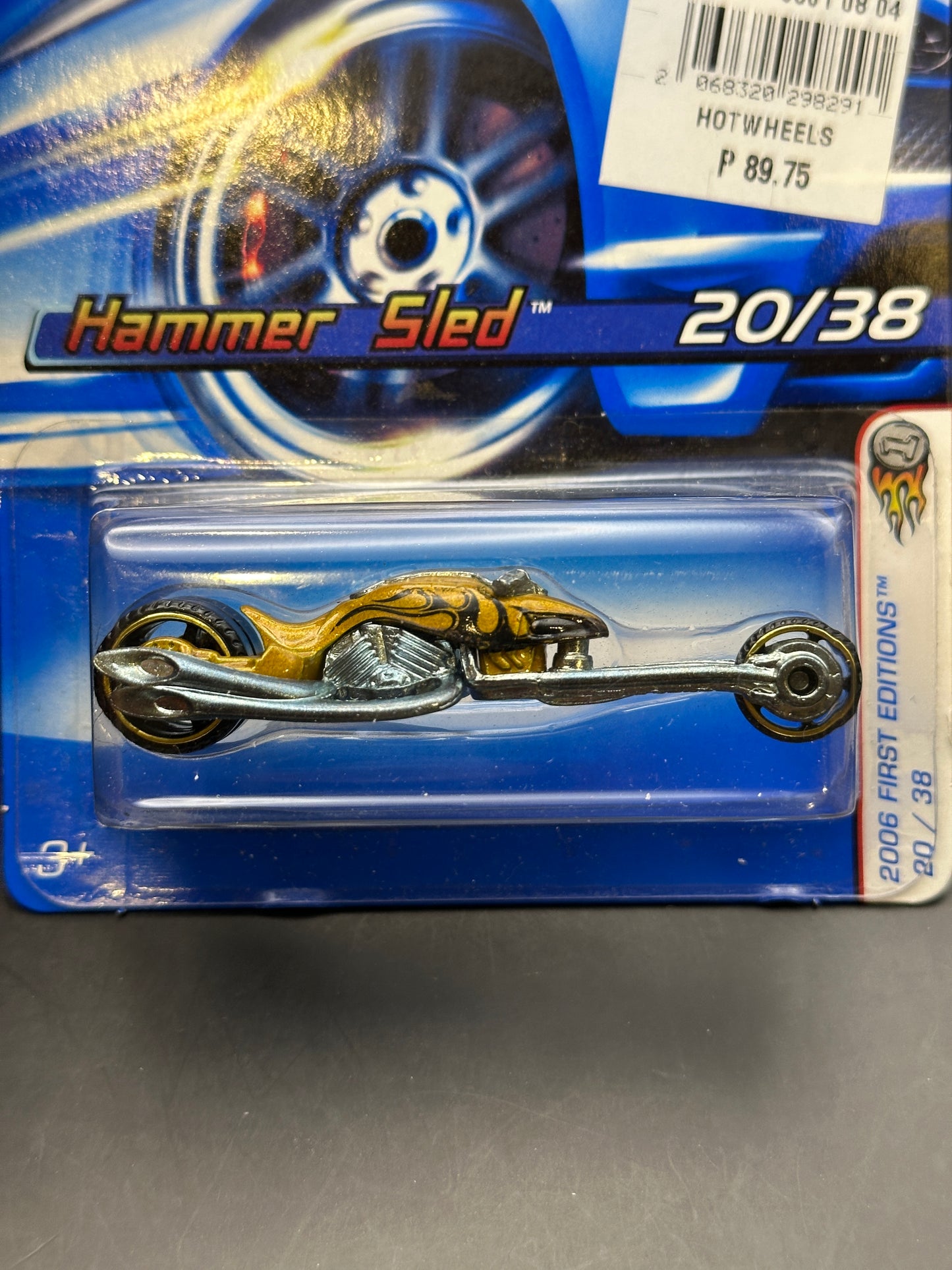 HOT WHEELS - HAMMER SLED (2006) - HW 2006 FIRST EDITIONS