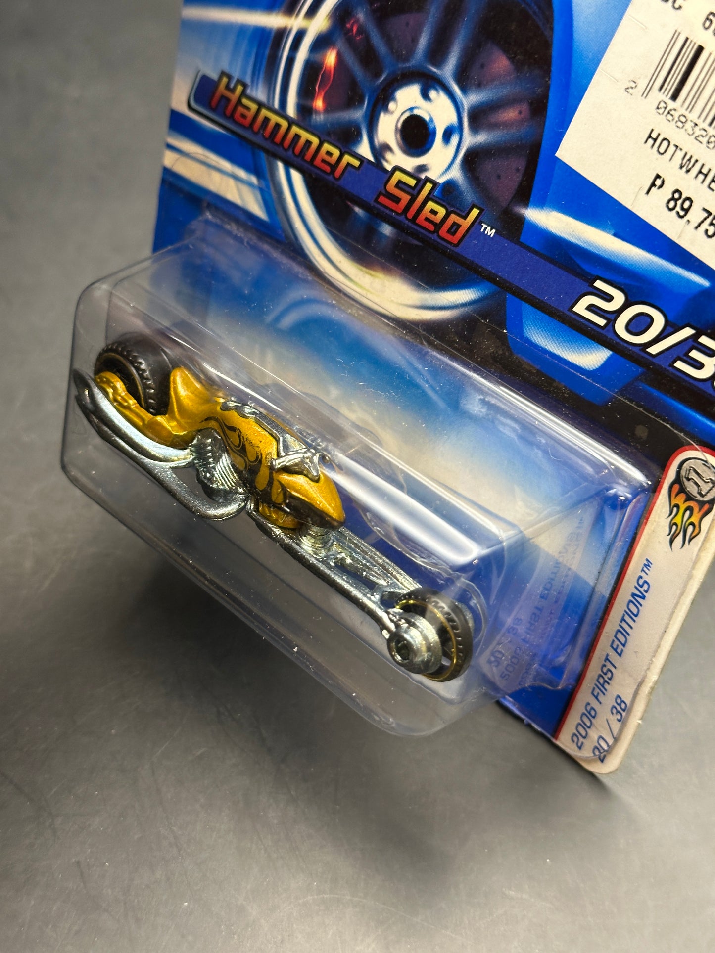 HOT WHEELS - HAMMER SLED (2006) - HW 2006 FIRST EDITIONS
