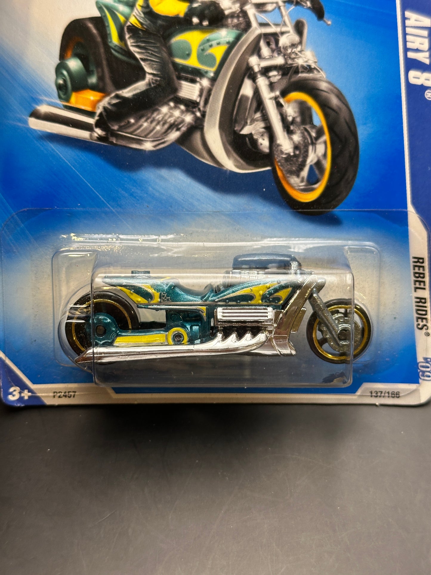 HOT WHEELS - AIRY 8 (2009) - HW REBEL RIDES