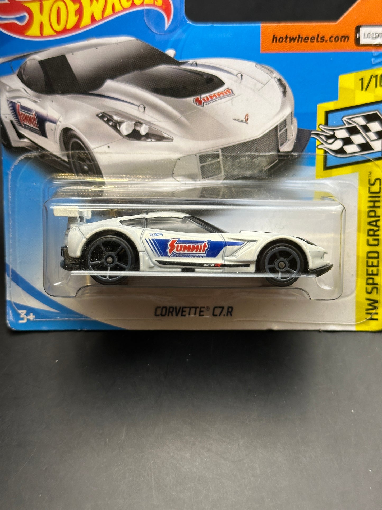 HOT WHEELS - CORVTTE C7.R (2018) - HW SPEED GRAPHICS 1/10