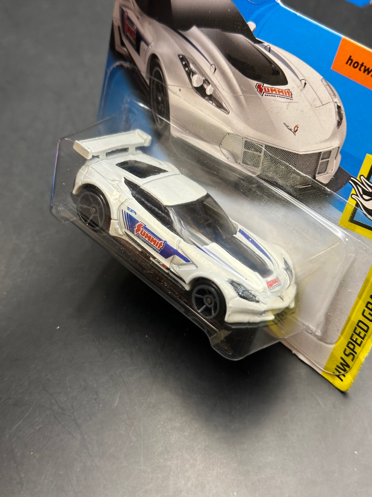 HOT WHEELS - CORVTTE C7.R (2018) - HW SPEED GRAPHICS 1/10