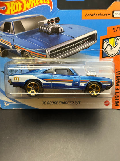 HOT WHEELS - 70 DODGE CHARGER R/T (2020) - HW MUSCLE MANIA 5/10