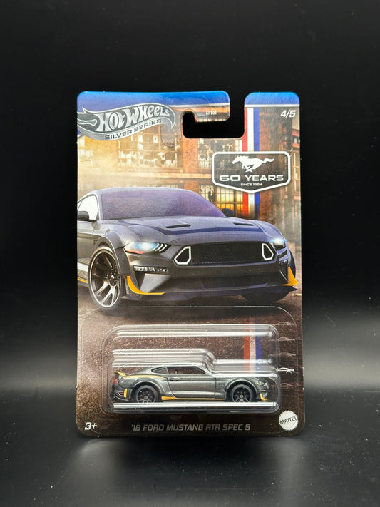 HOT WHEELS -18 FORD MUSTANG RTR SPEC 5 (2025) MUSTANG 60 YEARS 4/5
