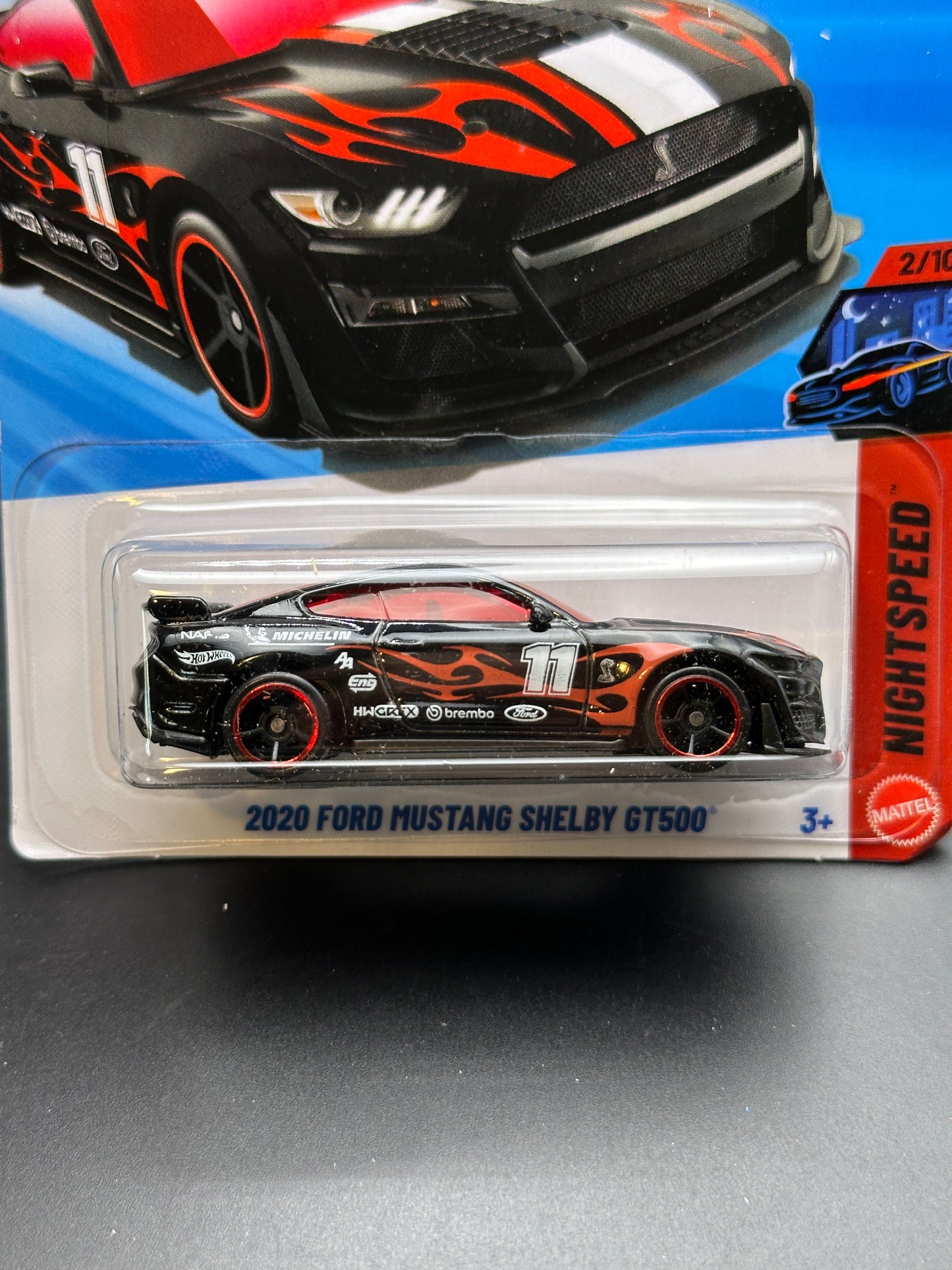 HOT WHEELS - 2020 FORD MUSTANG SHELBY GT500 (2026) - HW NIGHTSPEED 2/10