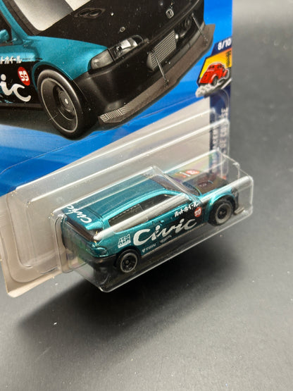 HOT WHEELS - HONDA CIVIC CUSTOM (2026) - HW DRAG RACERS 8/10