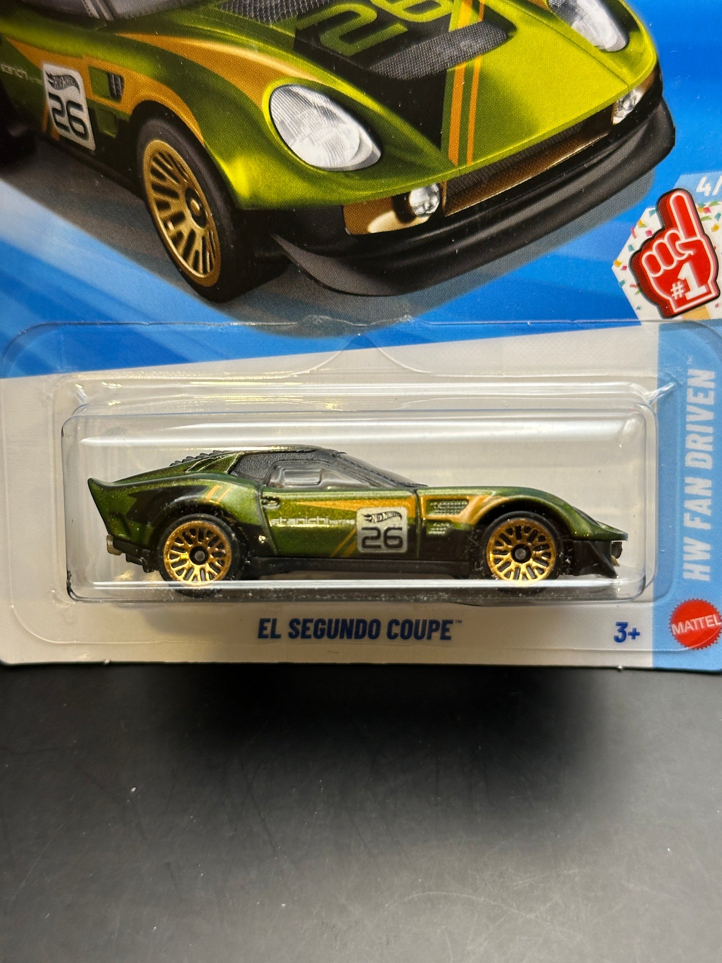 HOT WHEELS - EL SEGUNDO COUPE (2026) - HW FAN DRIVEN 4/5