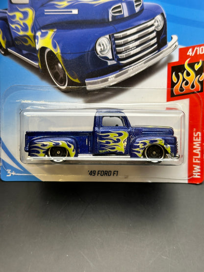 HOT WHEELS - 49 FORD F1 (2018) - HW FLAMES 4/10