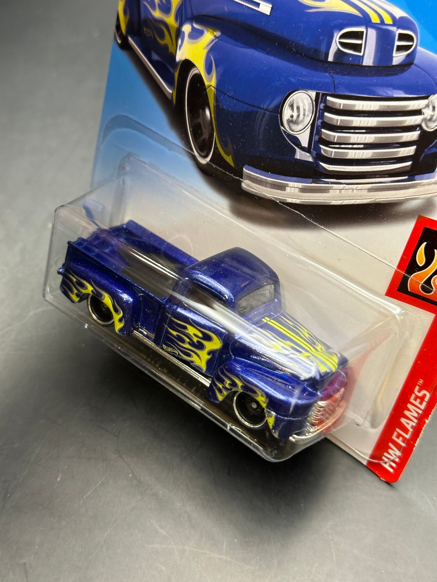 HOT WHEELS - 49 FORD F1 (2018) - HW FLAMES 4/10