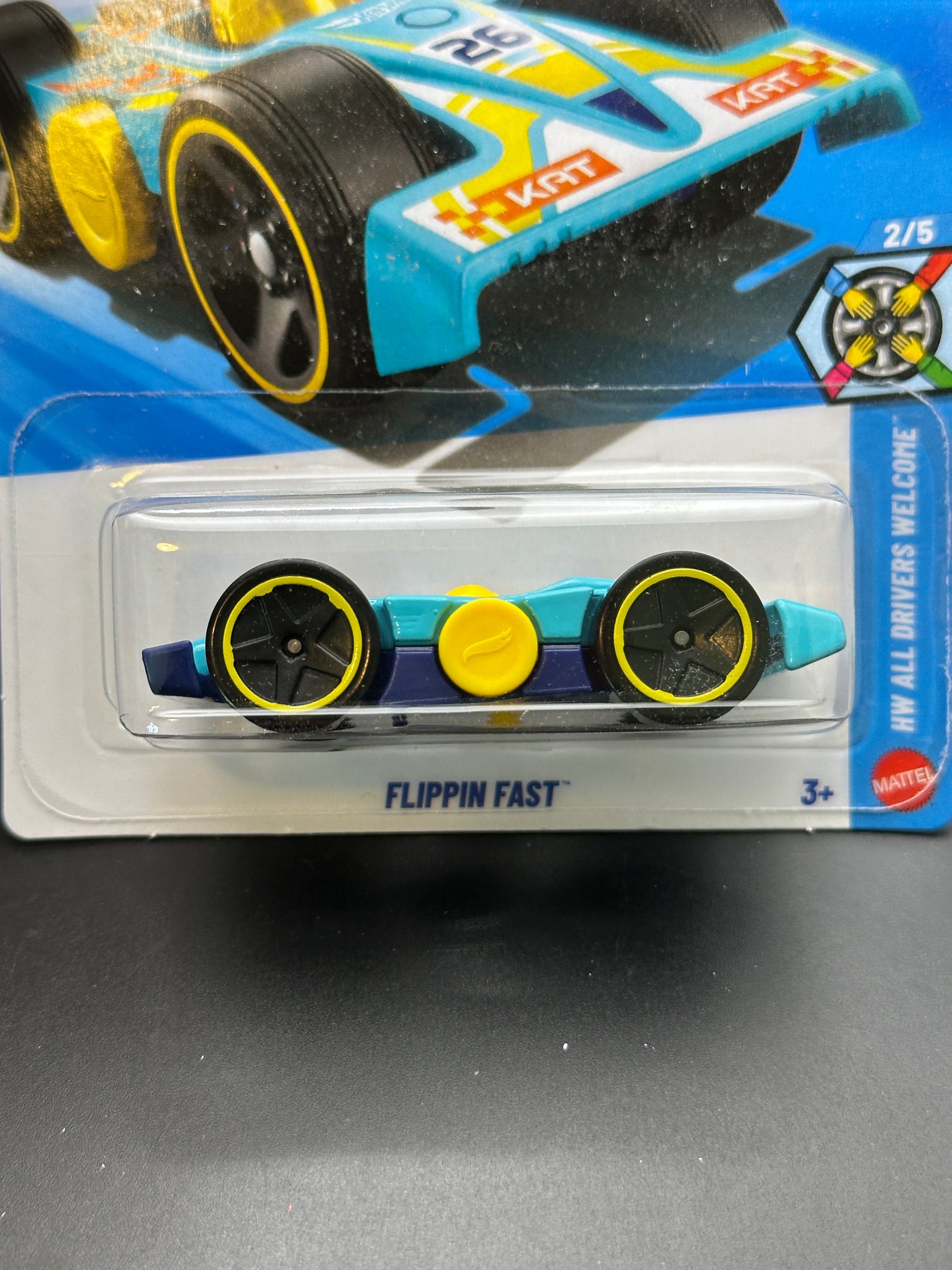 HOT WHEELS - FLIPPIN FAST (2026) - HW ALL DRIVERS WELCOME 2/5