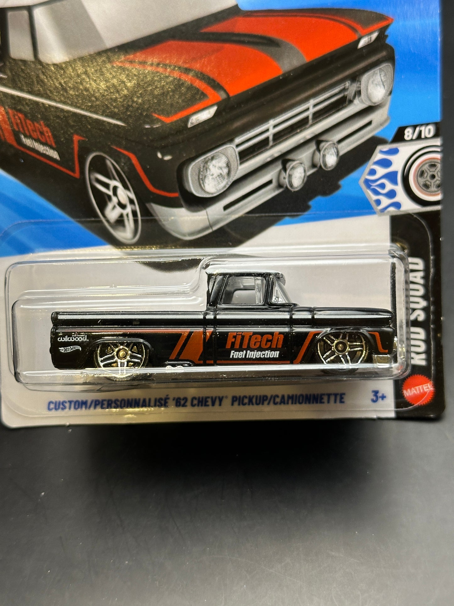 HOT WHEELS - CUSTOM 62 CHEVY PICKUP (2026) - HW ROD SQUAD 8/10