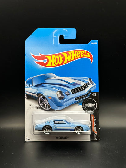 HOT WHEELS - 81 CAMARO (2017) - HW CAMARO FIFTY 4/5