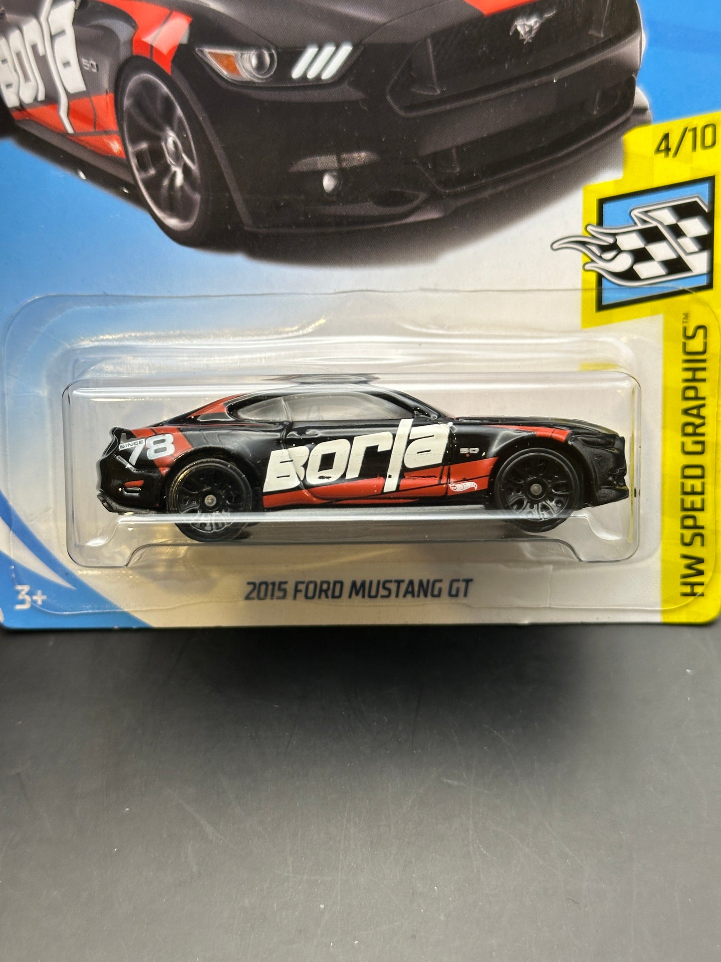 HOT WHEELS - 2015 FORD MUSTANG GT (2018) - HW SPEED GRAPHICS 4/10