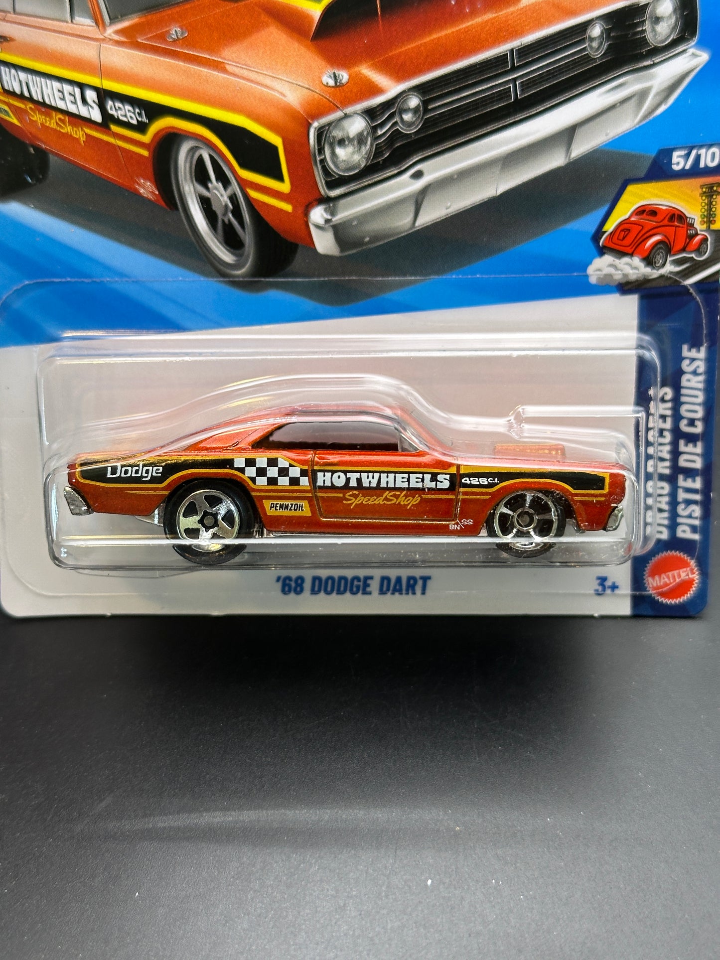HOT WHEELS - 68 DODGE DART (2026) - HW DRAG RACERS 5/10
