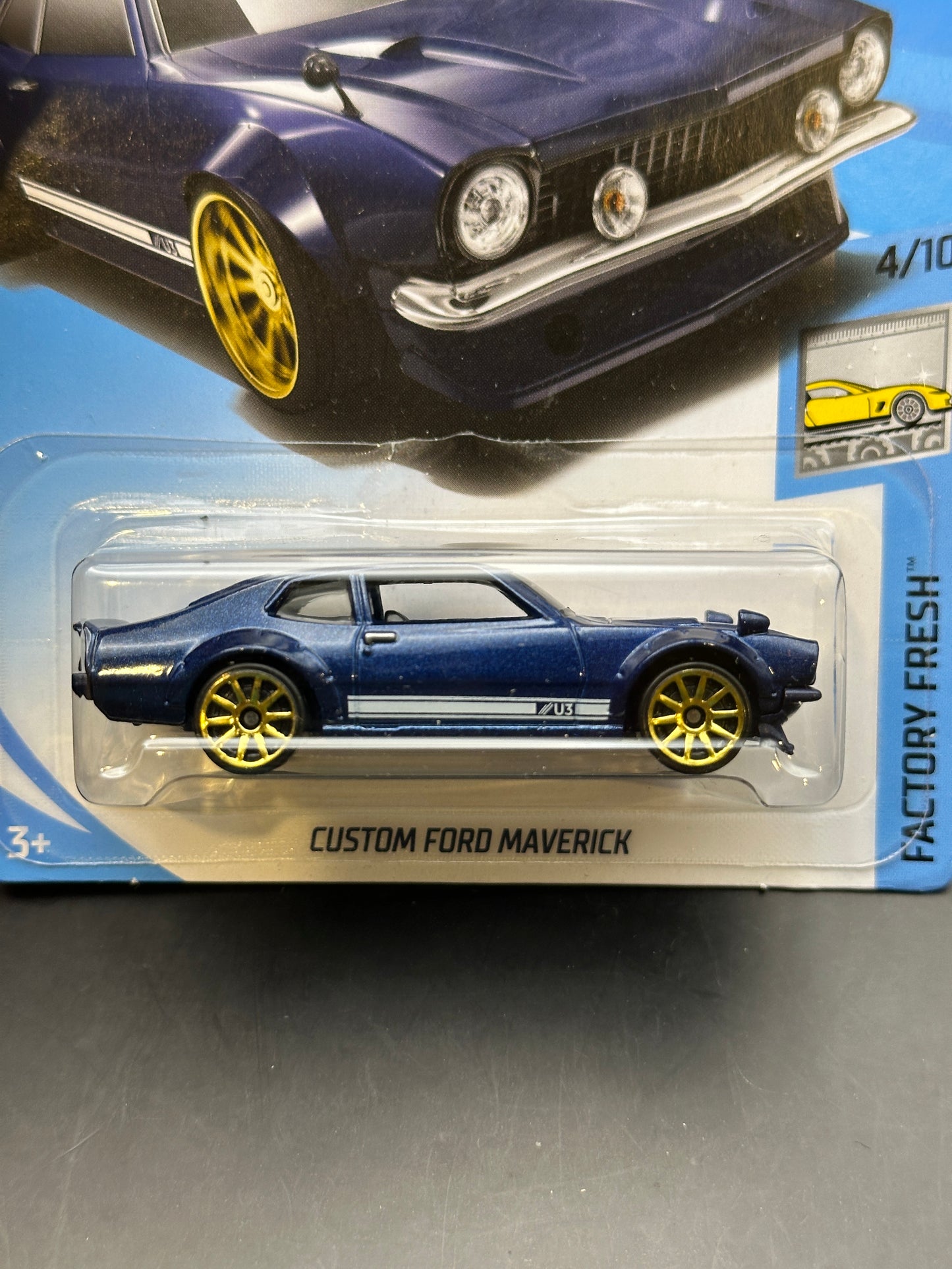 HOT WHEELS - CUSTOM FORD MAVERICK (2018) - HW FACTORY FRESH 4/10