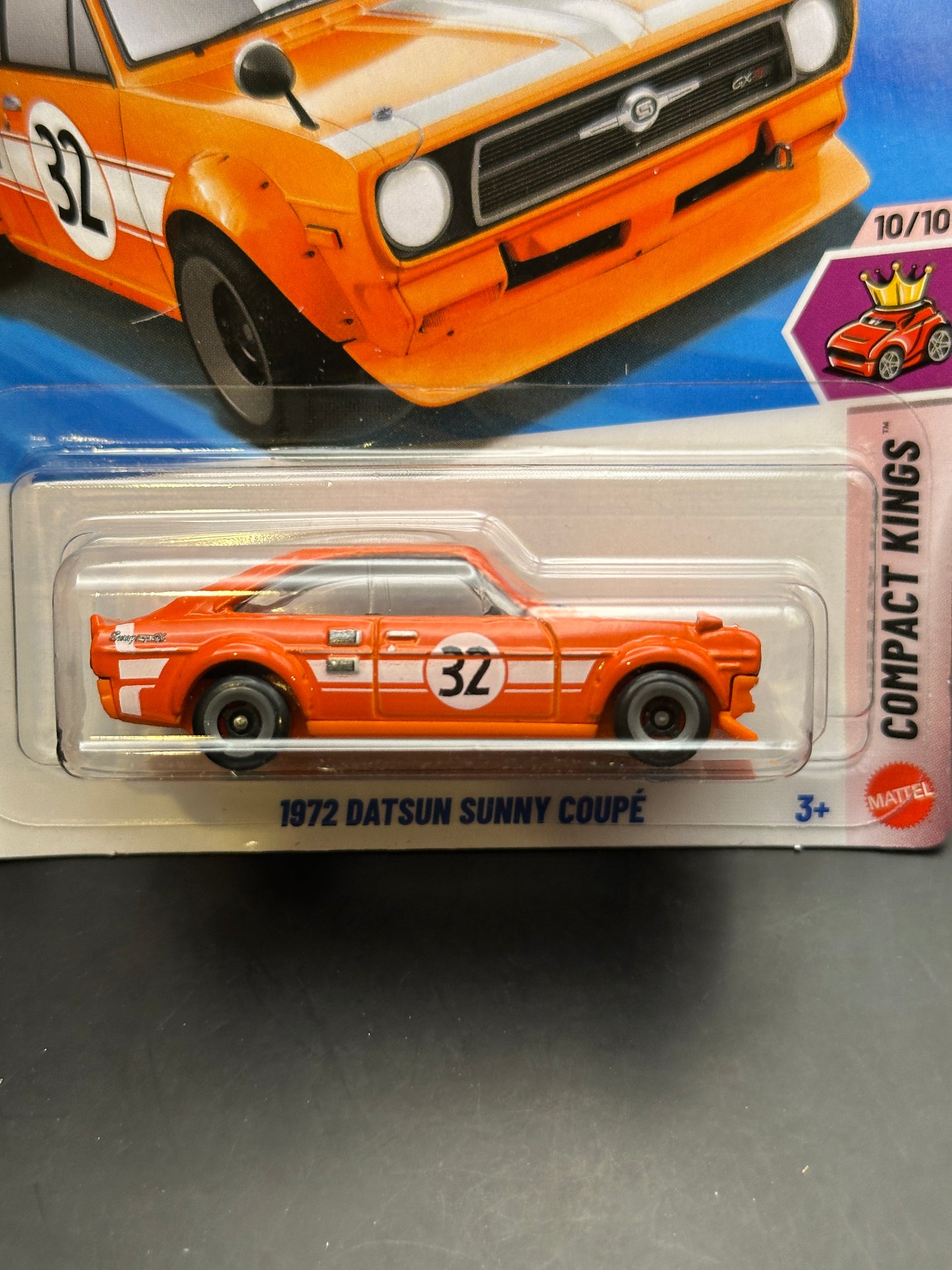 HOT WHEELS - 1972 DATSUN SUNNY COUPE (2026) - HW COMPACT KINGS 10/10