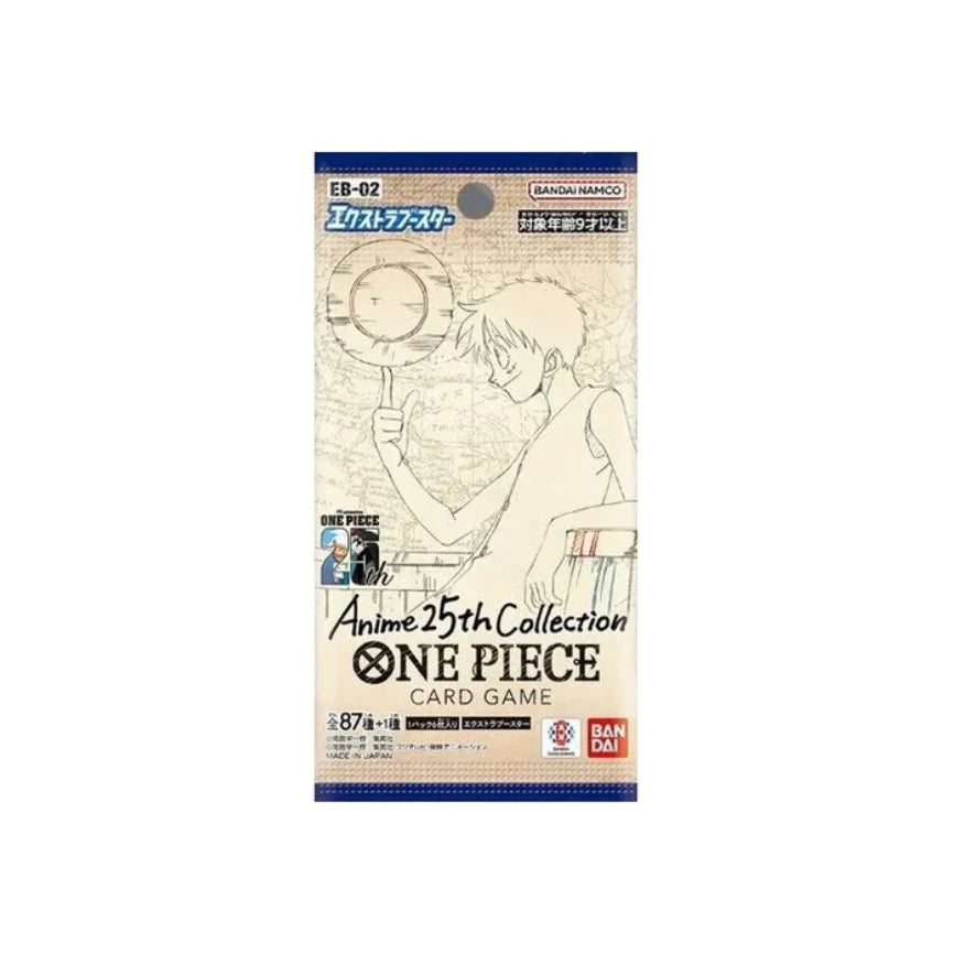 ONE PIECE TCG - ANIME 25TH COLLECTION - EB 02 - JAPANESE BOOSTER PACK