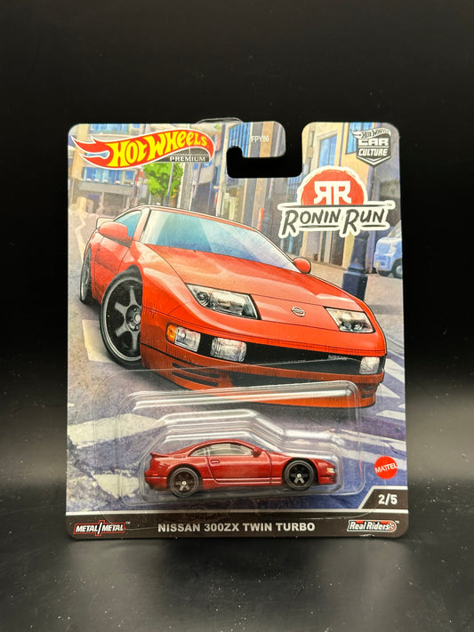 HOT WHEELS - NISSAN 300ZX TWIN TURBO (2022) - CAR CULTURE - RONIN RUN 2/5 - DEFECT PACKAGING