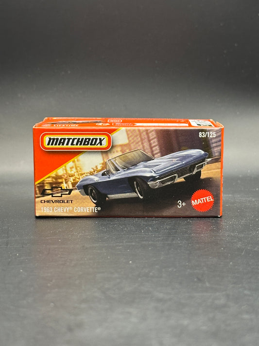 MATCHBOX - 1963 CHEVY CORVETTE - MATCHBOX DIECAST 83/125