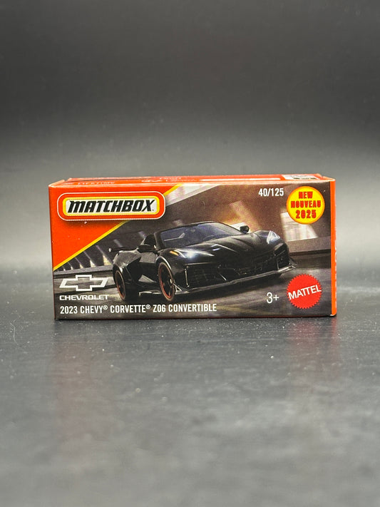 MATCHBOX - 2023 CHEVY CORVETTE Z06 CONVERTIBLE - MATCHBOX DIECAST 40/125