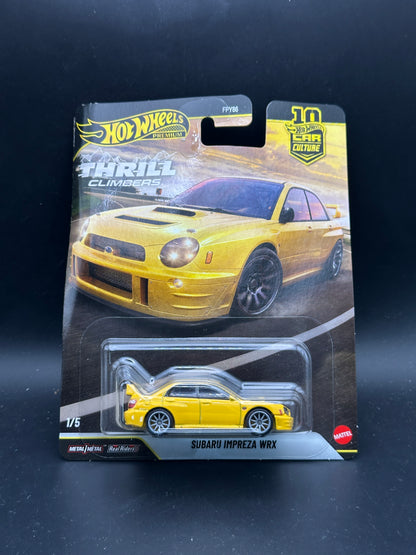 HOT WHEELS - SUBARU IMPREZA WRX (2026) - CAR CULTURE - THRILL CLIMBERS 1/5 - DAMAGED