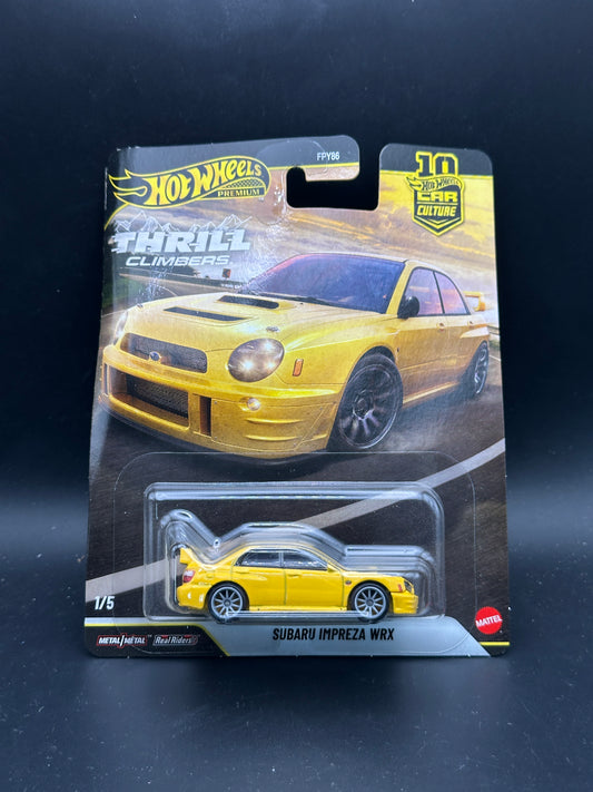 HOT WHEELS - SUBARU IMPREZA WRX (2026) - CAR CULTURE - THRILL CLIMBERS 1/5 - DAMAGED