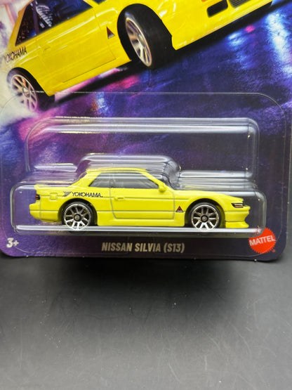 HOT WHEELS - NISSAN SILVIA S13 (2026) - SILVER SERIES - FAST AND FURIOUS TOKYO DRIFT SERIES 5/5