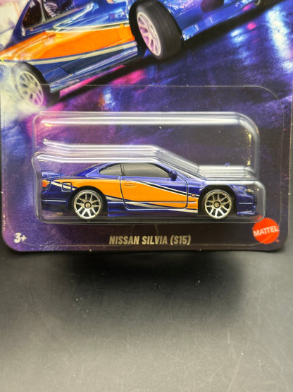 HOT WHEELS - NISSAN SILVIA S15 (2026) - SILVER SERIES - FAST AND FURIOUS TOKYO DRIFT SERIES 2/5