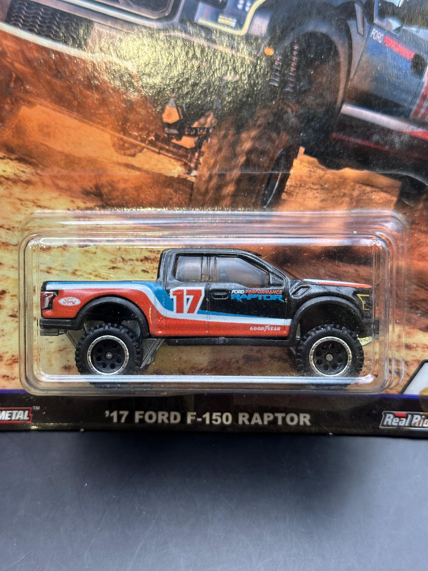 HOT WHEELS - 17 FORD F-150 RAPTOR (2019) - CAR CULTURE - DESERT RALLY 4/5