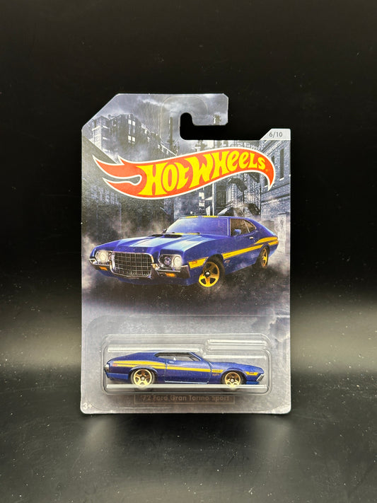 HOT WHEELS - 72 FORD GRAN TORINO SPORT (2020) - AMERICAN STEEL SERIES 6/10
