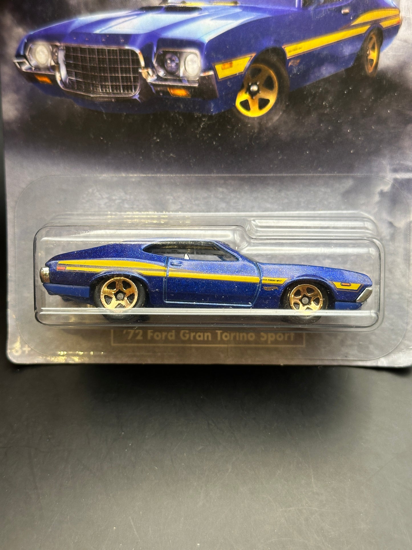 HOT WHEELS - 72 FORD GRAN TORINO SPORT (2020) - AMERICAN STEEL SERIES 6/10