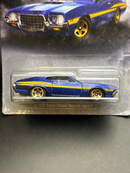 HOT WHEELS - 72 FORD GRAN TORINO SPORT (2020) - AMERICAN STEEL SERIES 6/10