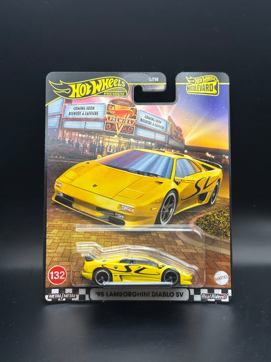 HOT WHEELS - 95 LAMBORGHINI DIABLO SV (2025) - MIX 4 - HW BOULEVARD #132