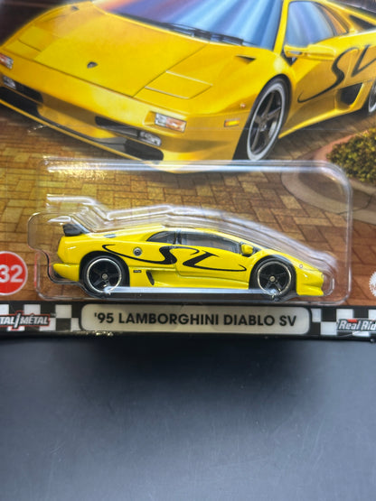 HOT WHEELS - 95 LAMBORGHINI DIABLO SV (2025) - MIX 4 - HW BOULEVARD #132