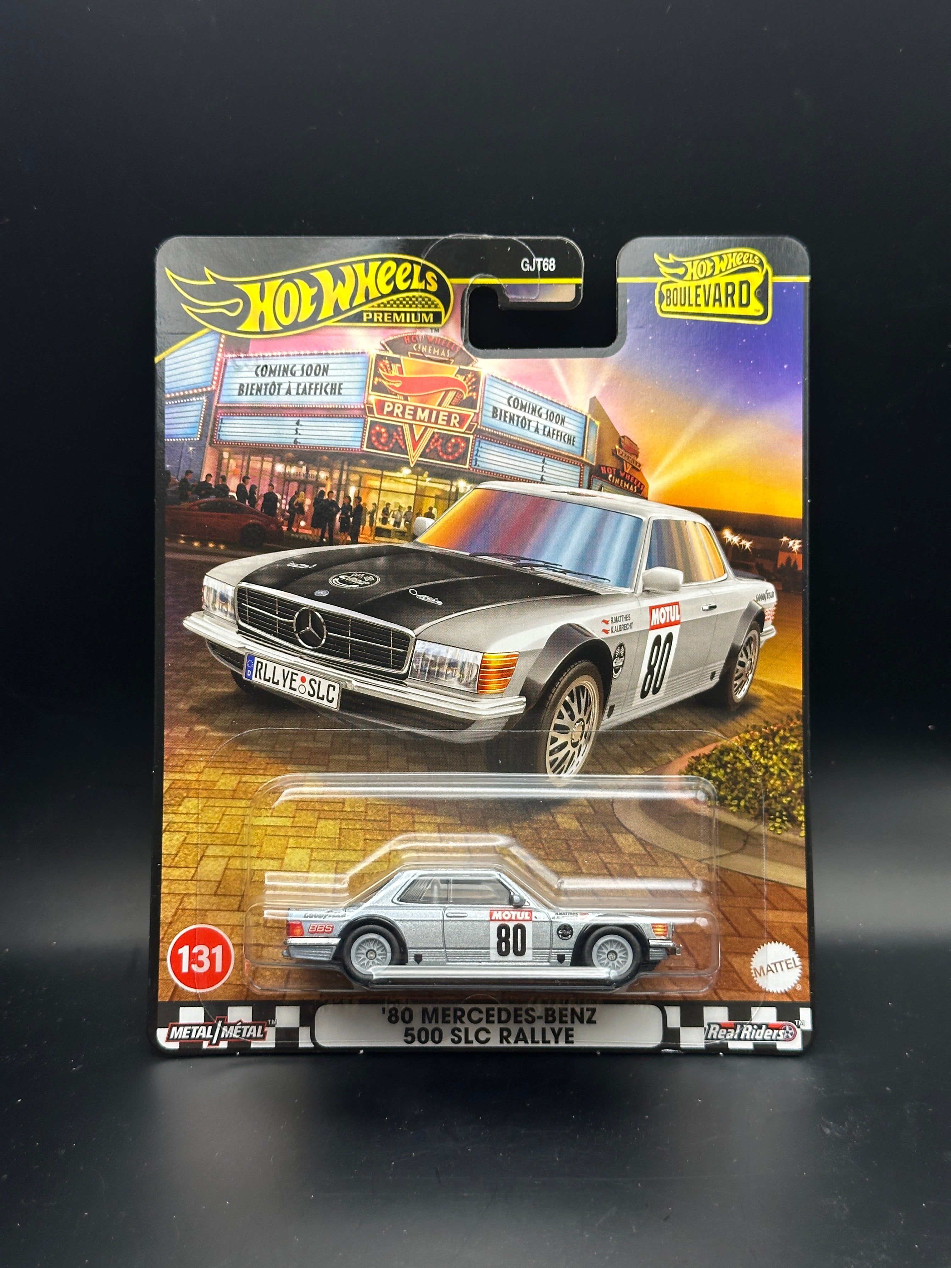 HOT WHEELS - 80 MERCEDES BENZ 500 SLC RALLYE (2025) - MIX 4 - HW BOULE