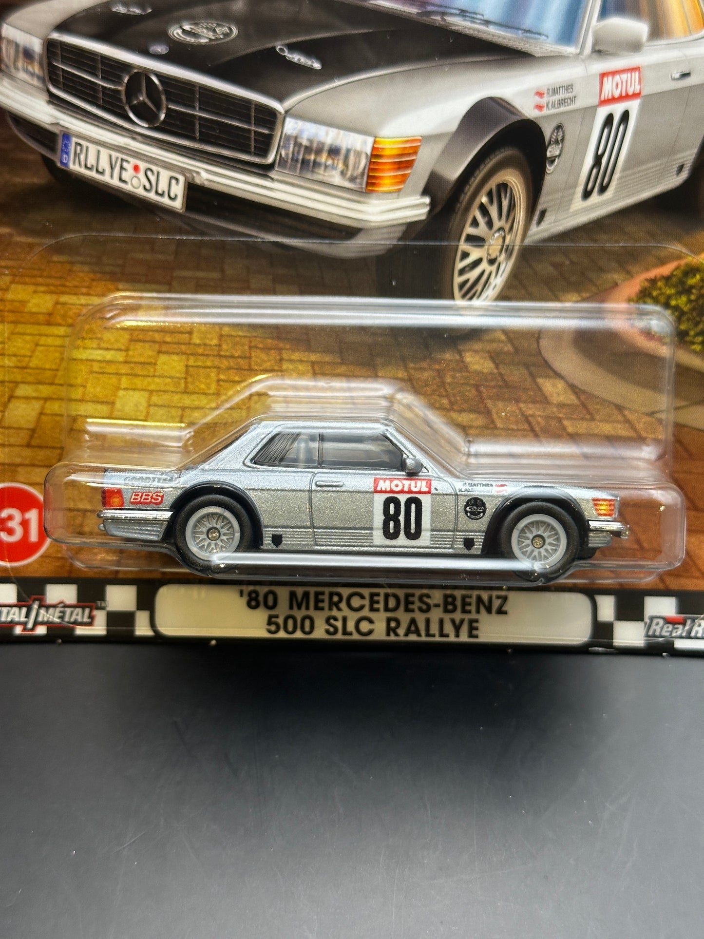 HOT WHEELS - 80 MERCEDES BENZ 500 SLC RALLYE (2025) - MIX 4 - HW BOULEVARD #131