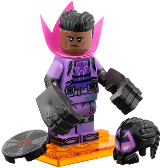 LEGO MINIFIGURES: MILES G. MORALES / PROWLER - SPIDERMAN - ACROSS THE SPIDER-VERSE -