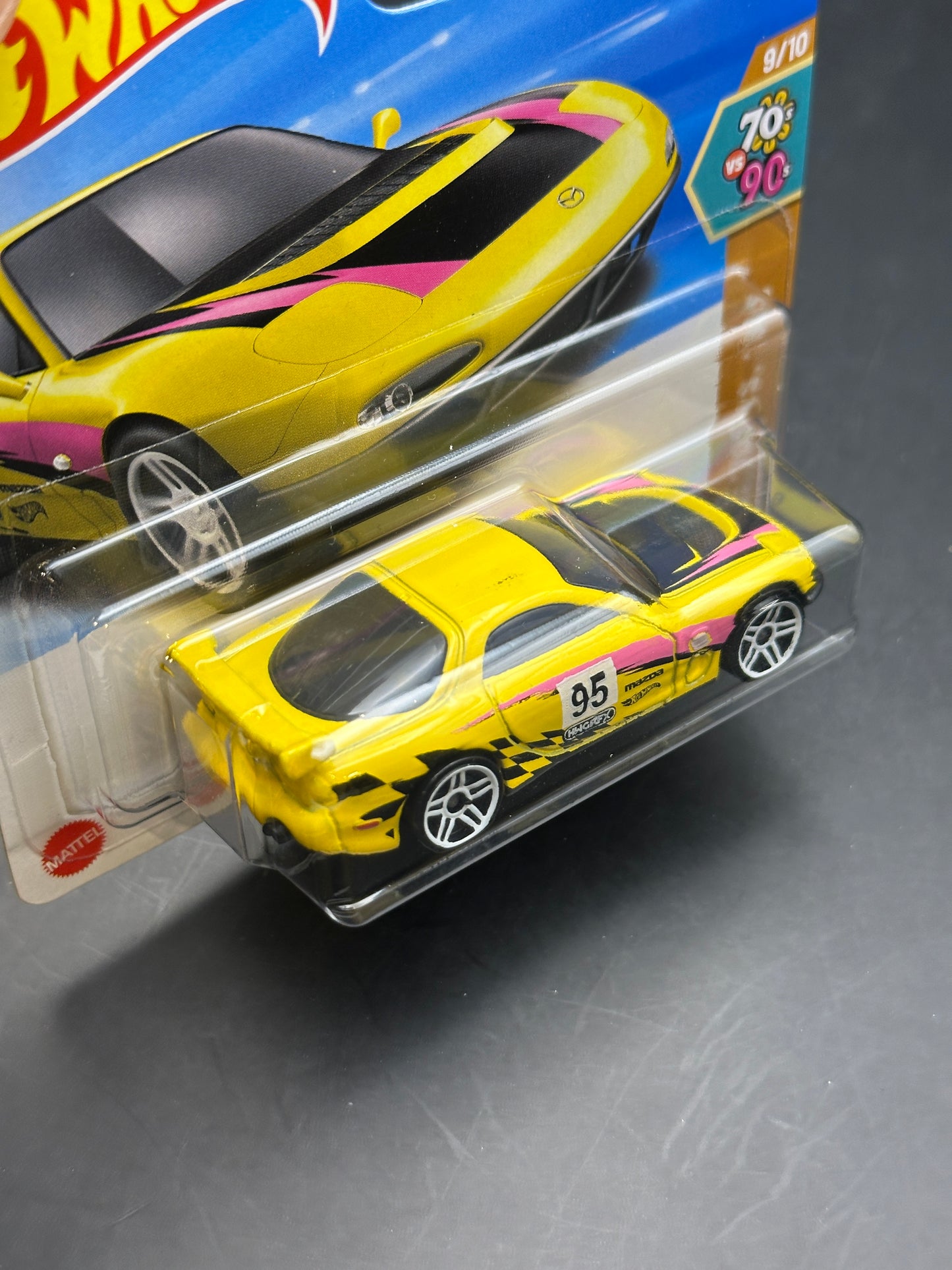 HOT WHEELS - 95 MAZDA RX7 DRIFT (2025) - HW 70s vs 90s 9/10